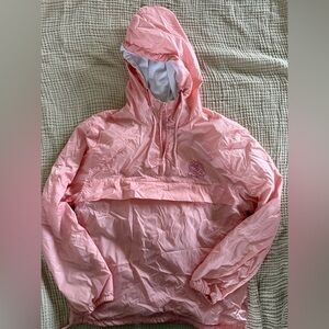 Obey quarter zip pink jacket